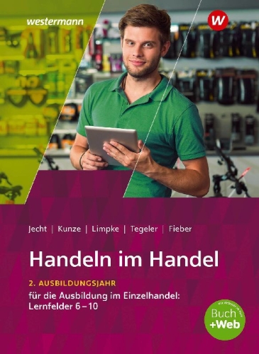 Buchcover und Innenansicht für das Buch: Handeln im Handel