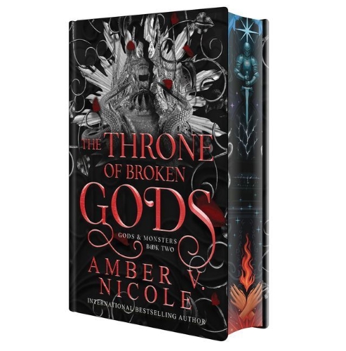 Buchcover und Innenansicht für das Buch: The Throne of Broken Gods: Deluxe Special Edition