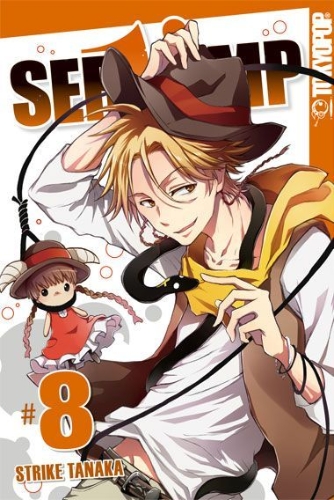 Buchcover und Innenansicht für das Buch: Servamp 08