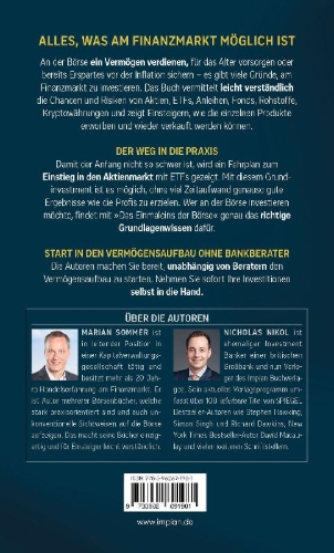 Buchcover und Innenansicht für das Buch: Das Einmaleins der Börse
