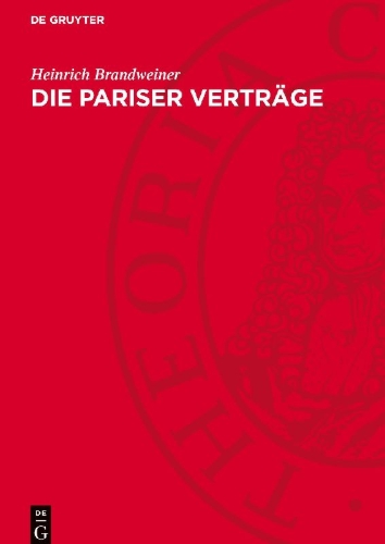 Buchcover und Innenansicht für das Buch: Die Pariser Verträge