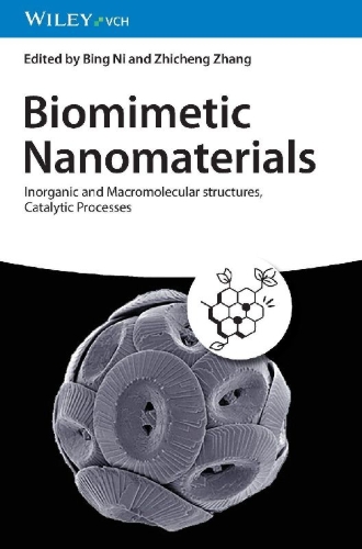 Buchcover und Innenansicht für das Buch: Biomimetic Nanomaterials