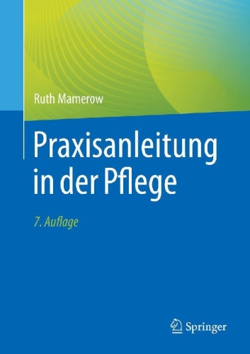 Buchcover und Innenansicht für das Buch: Praxisanleitung in der Pflege