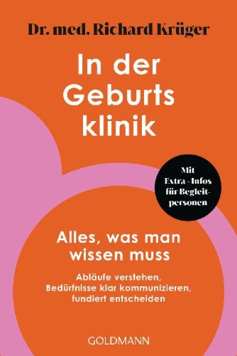Buchcover und Innenansicht für das Buch: In der Geburtsklinik