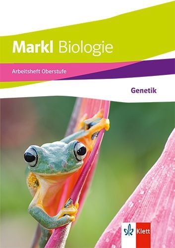 Buchcover und Innenansicht für das Buch: Markl Biologie Oberstufe. Arbeitsheft: Genetik Klassen 10-12 (G8), Klassen 11-13 (G9)