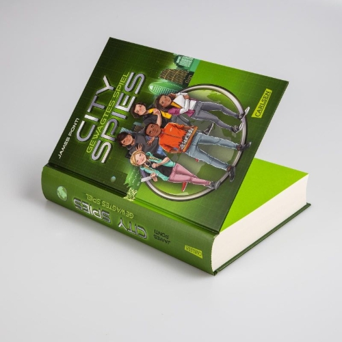 Buchcover und Innenansicht für das Buch: Forbidden City (City Spies Book 3)