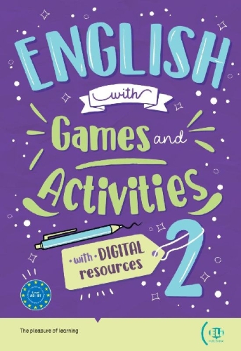 Buchcover und Innenansicht für das Buch: English with Games and Activities 2
