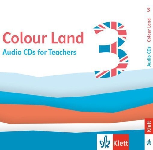 Buchcover und Innenansicht für das Buch: Colour Land 3. Ab Klasse 3. Lehrer-Audio-CD