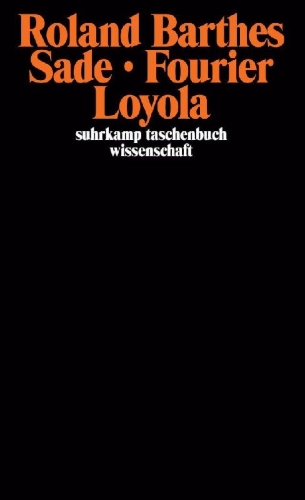 Buchcover und Innenansicht für das Buch: Sade Fourier Loyola
