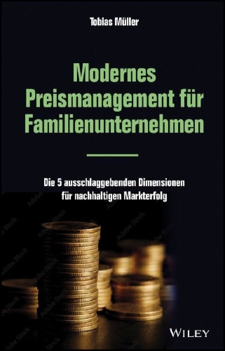 Buchcover und Innenansicht für das Buch: Modernes Preismanagement für Familienunternehmen