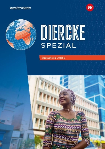 Buchcover und Innenansicht für das Buch: Diercke Spezial. Subsahara-Afrika. Aktuelle Ausgabe für die Sekundarstufe II