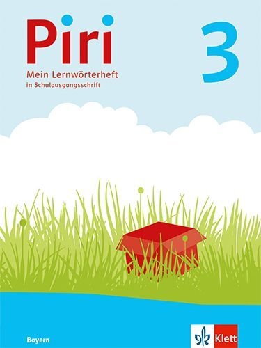 Buchcover und Innenansicht für das Buch: Piri 3.Arbeitsheft in Schulausgangsschrift Klasse 3: Ausgabe Bayern