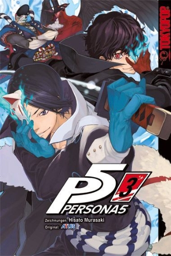 Buchcover und Innenansicht für das Buch: Persona 5 03