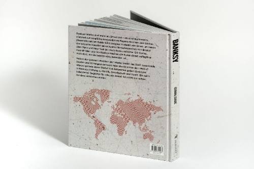 Buchcover und Innenansicht für das Buch: Banksy Unconventional Guide