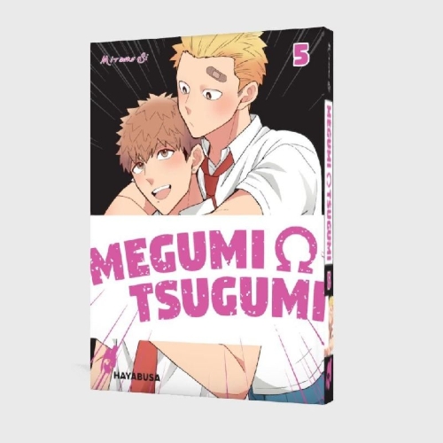 Buchcover und Innenansicht für das Buch: Megumi to Tsugumi