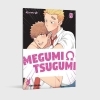 Buchcover und Innenansicht für das Buch: Megumi to Tsugumi