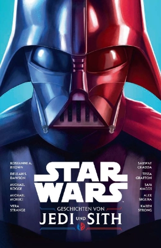 Buchcover und Innenansicht für das Buch: Star Wars: Stories of Jedi and Sith