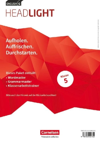 Buchcover und Innenansicht für das Buch: English G Headlight Band 1: 5. Schuljahr - Arbeitshefte Wordmaster, Grammarmaster und Klassenarbeitstrainer (Im Paket)