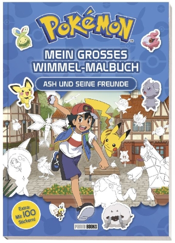 Buchcover und Innenansicht für das Buch: Mes Coloriages Cherce-et-Trouve - Sacha et ses Amis