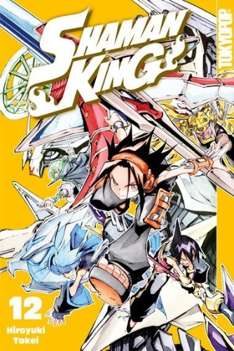 Buchcover und Innenansicht für das Buch: Shaman King 12
