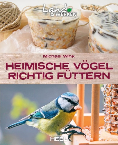 Buchcover und Innenansicht für das Buch: Heimische Vögel richtig füttern