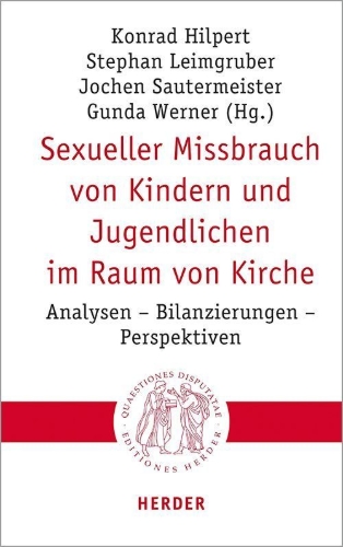 Buchcover und Innenansicht für das Buch: Sexueller Missbrauch von Kindern und Jugendlichen im Raum von Kirche