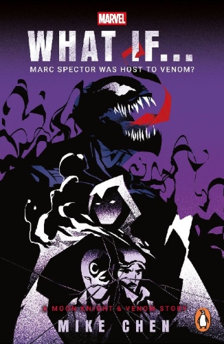 Buchcover und Innenansicht für das Buch: What If. . . Marc Spector Was Host to Venom?