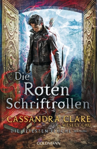 Buchcover und Innenansicht für das Buch: The Red Scrolls of Magic The Eldest Curses first book