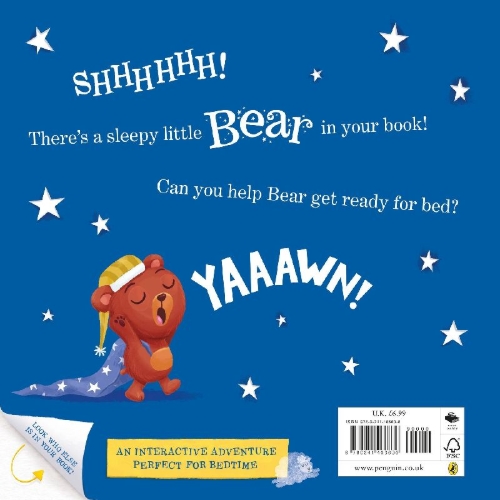 Buchcover und Innenansicht für das Buch: There's a Bear in Your Book