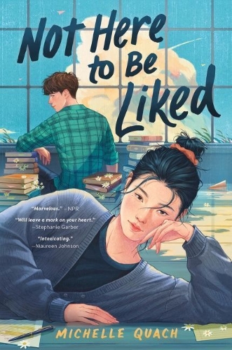 Buchcover und Innenansicht für das Buch: Not Here to Be Liked