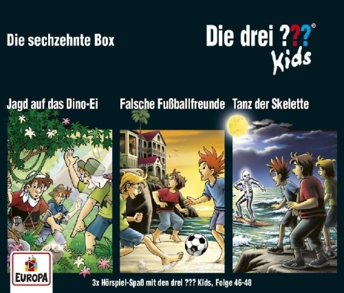 Buchcover und Innenansicht für das Buch: Die drei ??? Kids 3er Box -Folgen 46-48 (3 Audio-CDs)