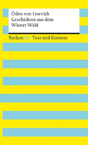 Buchcover und Innenansicht für das Buch: Geschichten aus dem Wiener Wald. Textausgabe mit Kommentar und Materialien