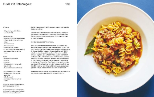 Buchcover und Innenansicht für das Buch: A Tavola!