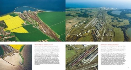 Buchcover und Innenansicht für das Buch: Eisenbahn von oben