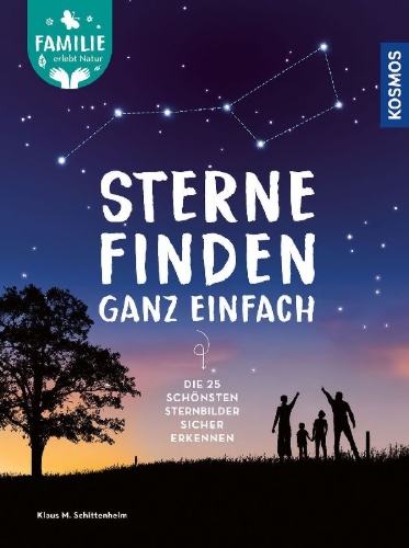 Buchcover und Innenansicht für das Buch: Sterne finden ganz einfach