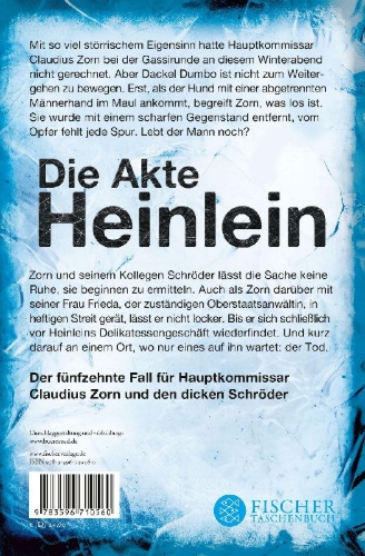 Buchcover und Innenansicht für das Buch: Zorn - Die Akte Heinlein