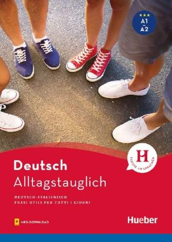 Buchcover und Innenansicht für das Buch: Alltagstauglich Deutsch