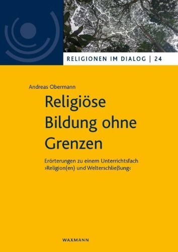Buchcover und Innenansicht für das Buch: Religiöse Bildung ohne Grenzen