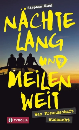 Buchcover und Innenansicht für das Buch: Nächtelang und meilenweit
