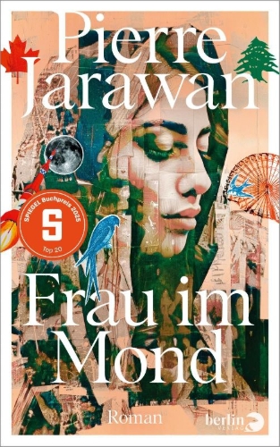 Buchcover und Innenansicht für das Buch: Frau im Mond