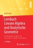 Buchcover und Innenansicht für das Buch: Lernbuch Lineare Algebra und Analytische Geometrie