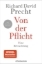 Buchcover und Innenansicht für das Buch: Von der Pflicht