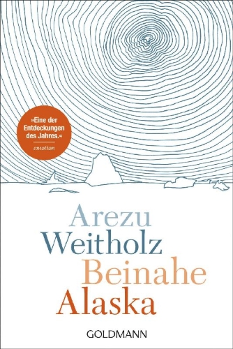 Buchcover und Innenansicht für das Buch: Beinahe Alaska