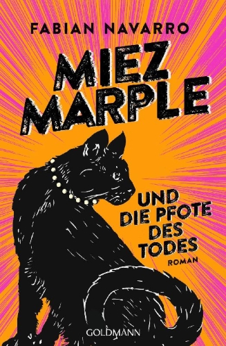 Buchcover und Innenansicht für das Buch: Miez Marple und die Pfote des Todes