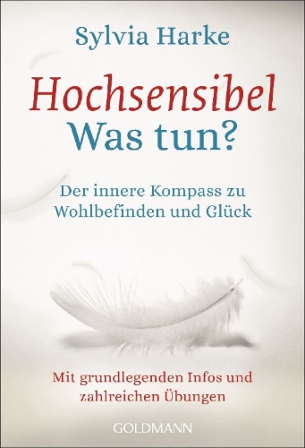 Buchcover und Innenansicht für das Buch: Hochsensibel - Was tun?