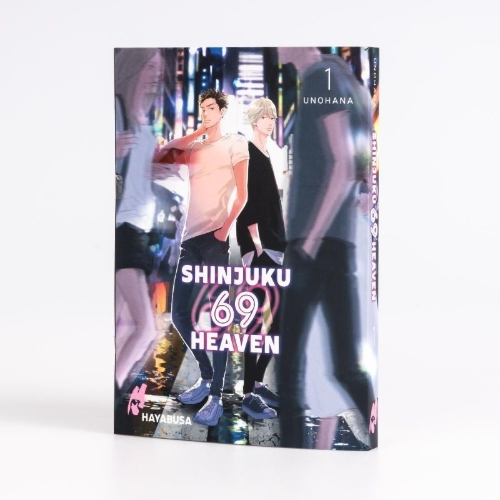 Buchcover und Innenansicht für das Buch: Shinjuku 69 Heaven