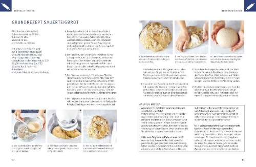 Buchcover und Innenansicht für das Buch: Brot backen! Das Goldene von GU