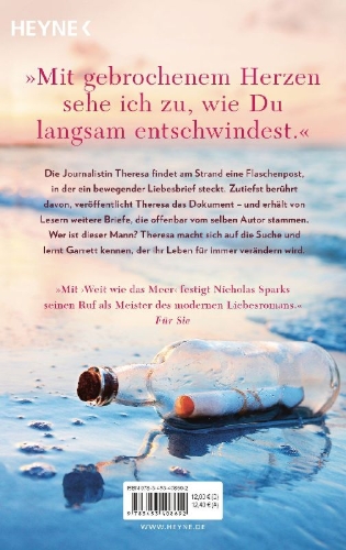 Buchcover und Innenansicht für das Buch: Message in the Bottle
