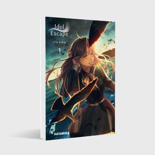 Buchcover und Innenansicht für das Buch: Aidoru Esukeepu