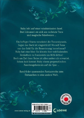 Buchcover und Innenansicht für das Buch: Ruby Fairygale (Band 6) - Das Vermächtnis der Geister